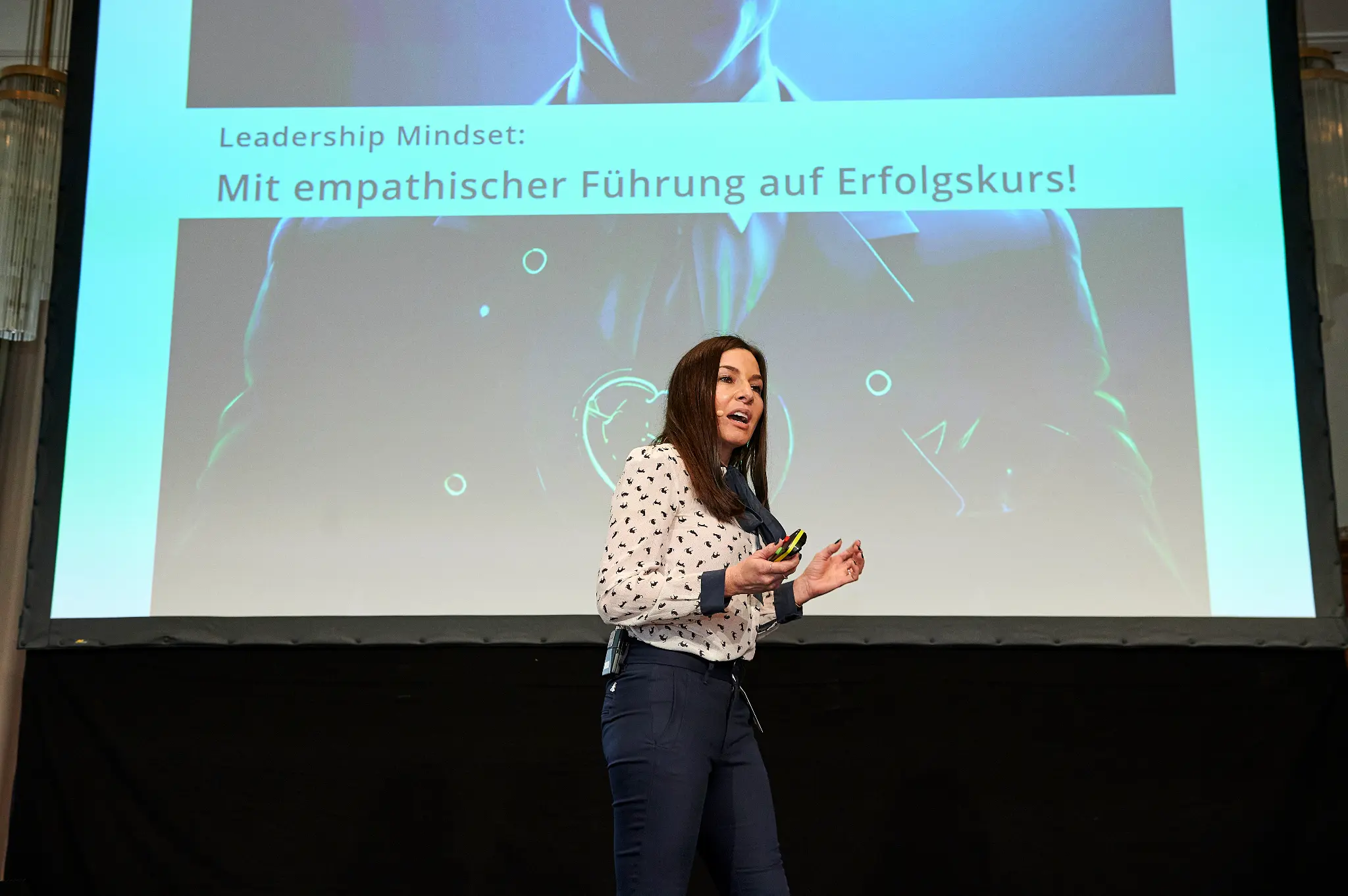 Alexandra Link auf der Bühne